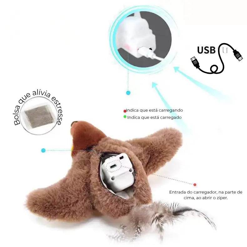 AsaViva! | Pájaro Interactivo para Gatos - Diversión y Bienestar Bigotitos