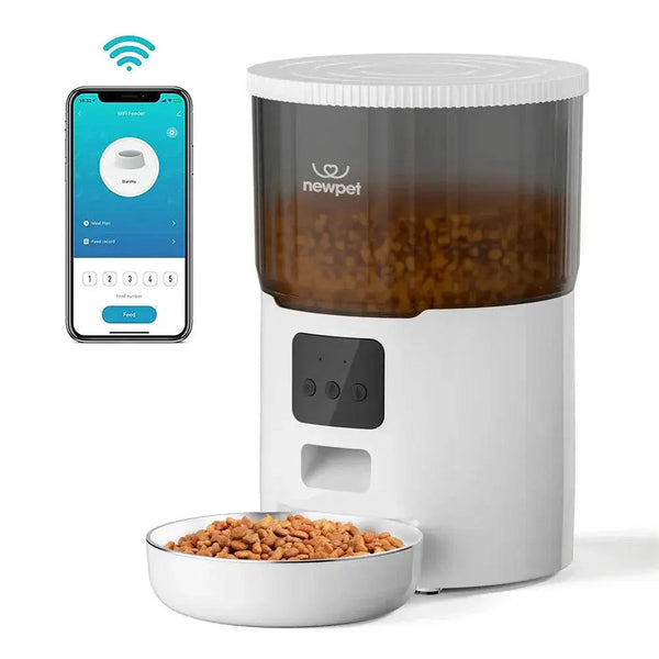 Alimentador Automático Inteligente Bigotitos FeedMaster 4L