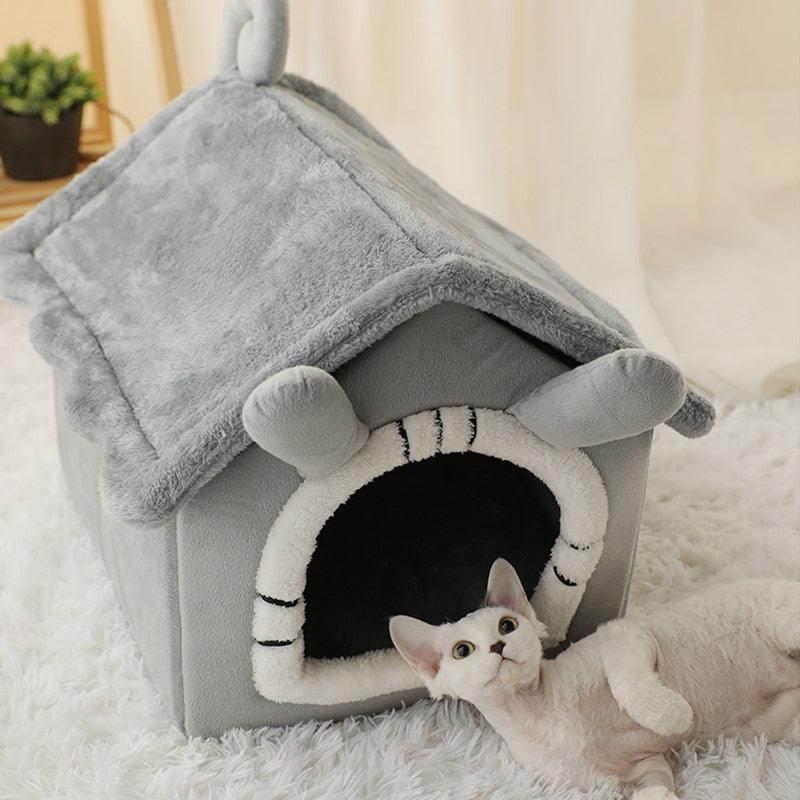 Casa Térmica Bigotitos para Mascotas - Comodidad y Estilo